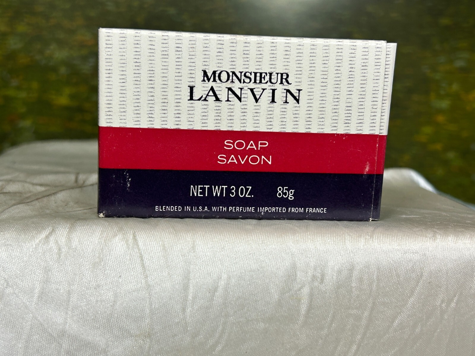 MONSIEUR LANVIN 85G SOAP (NEW WITH BOX)