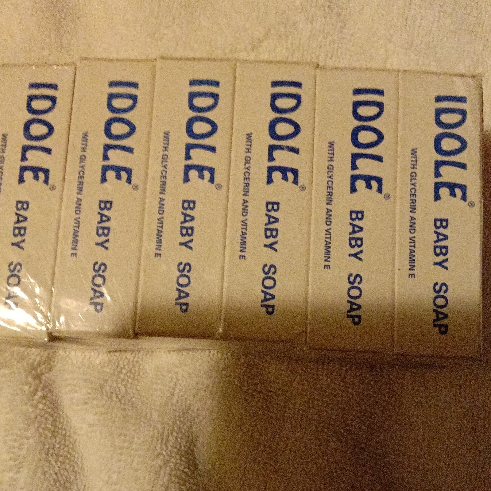 Idole Jabón Bebé Baby Soap Multipack 100g Bars w/ Glycerin & Vitamin E