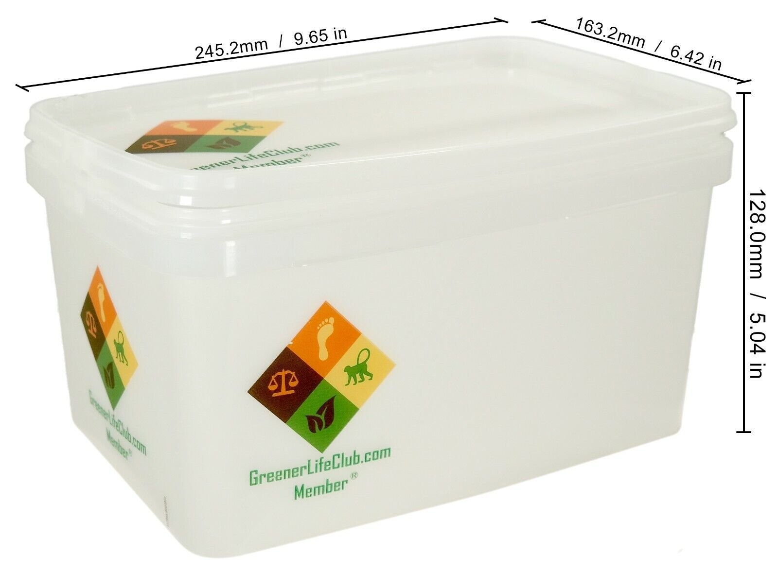 Xanthan Gum – Food Grade – 6 lb – Greener Life Club Box