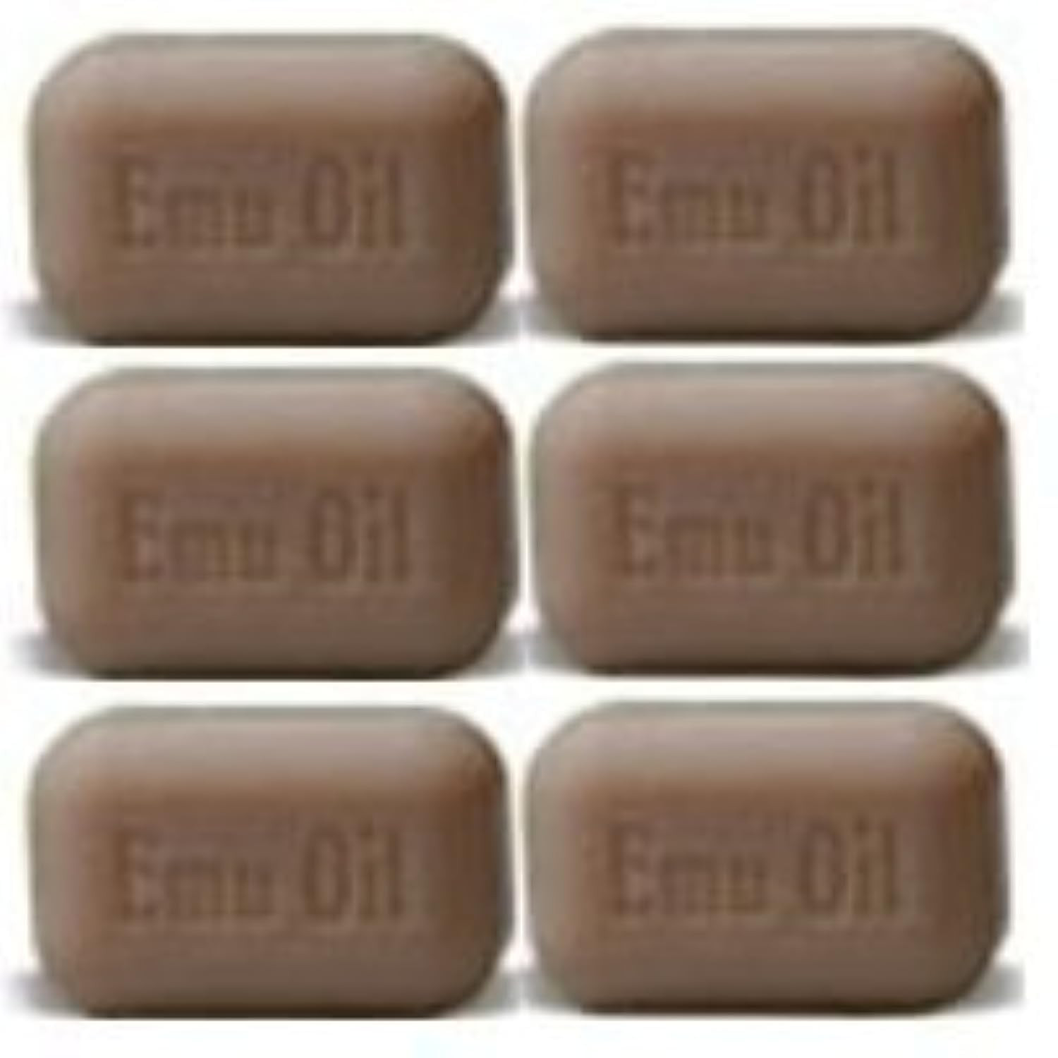 Emu Oil Soap Bar, 6 Count