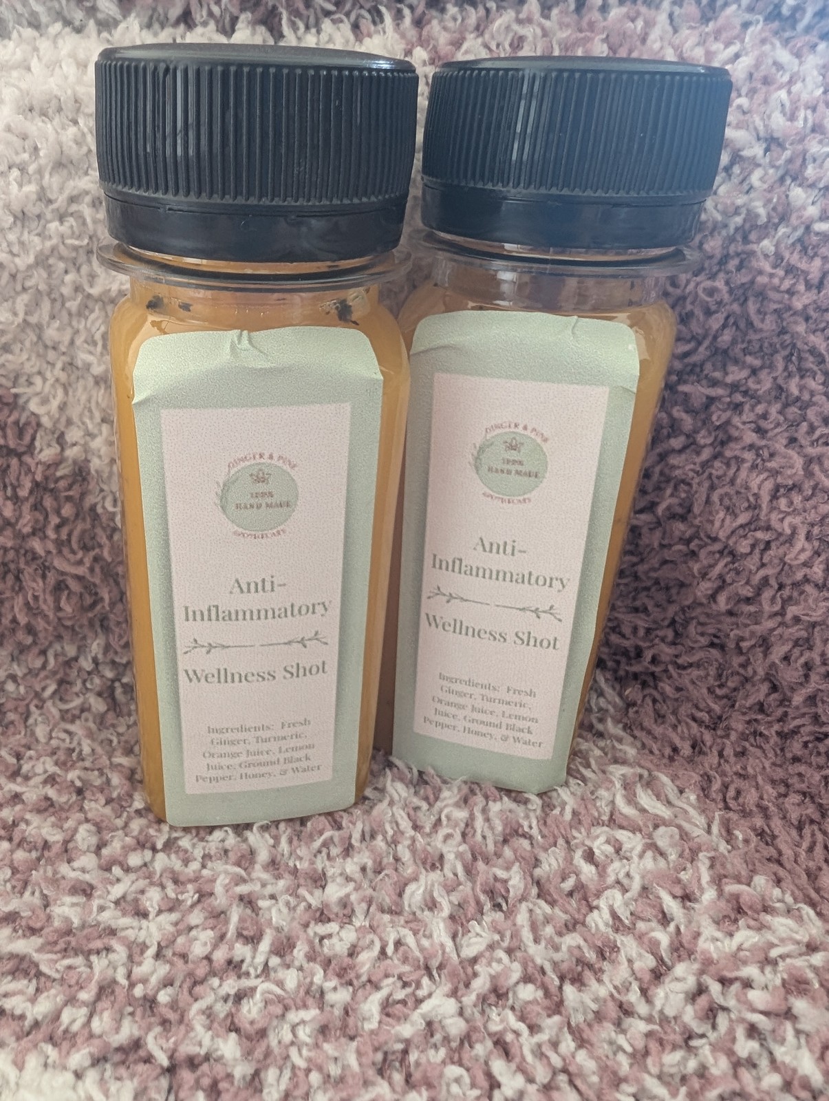 Anti-Inflammatory Wellness Shot – Turmeric Ginger Herbal Boost