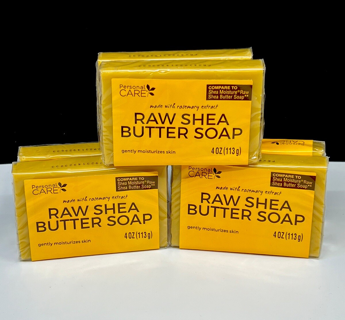 Raw Shea Butter Soap Rosemary Extract 4oz Compare to Shea Moisture Choose Qty