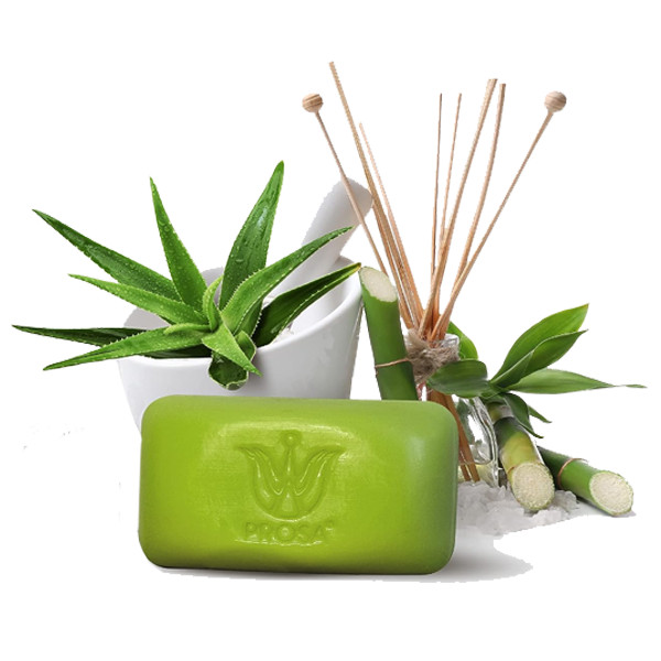 PROSA Jabón Aloe Vera Bar Soap Smoothes and Moisturizes the Skin 90 g