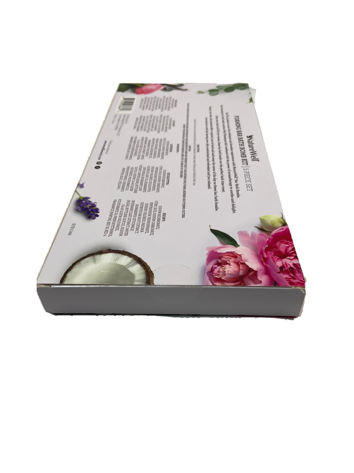 Naturewell Foaming Bar Bath Bomb Kit 5 Pcs Set/5 individual Bars total 12.35 oz