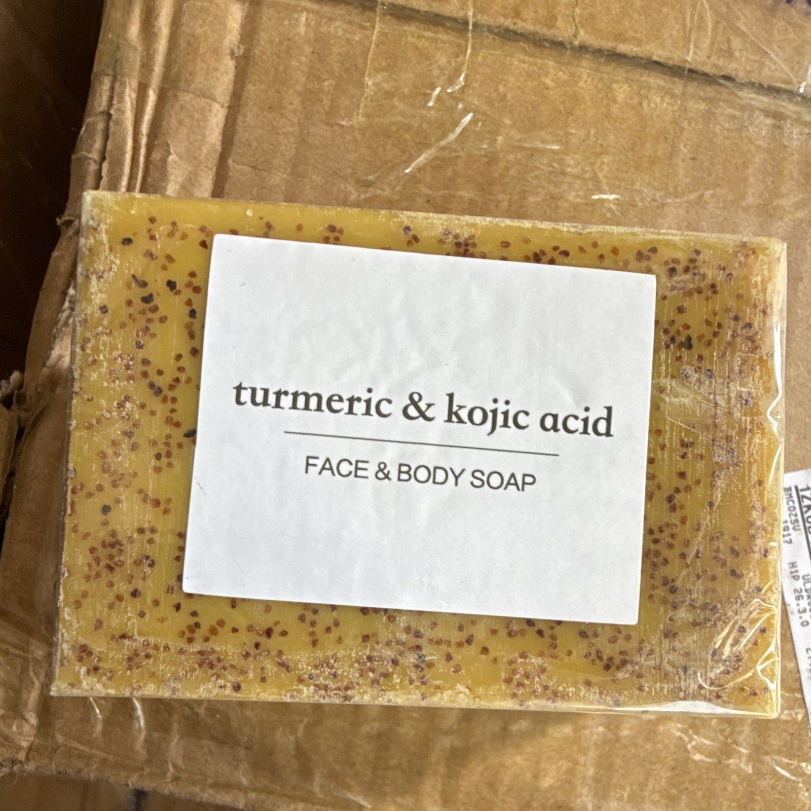 Turmeric & Kojic Acid Moisturizing Face & Body Soap Lemon 100g RS-30916