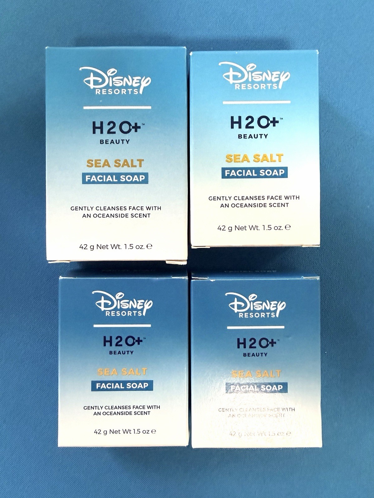 Disney Resorts Parks H2O+ Beauty Sea Salt Facial Soaps (8) & Bath Soaps (4) New