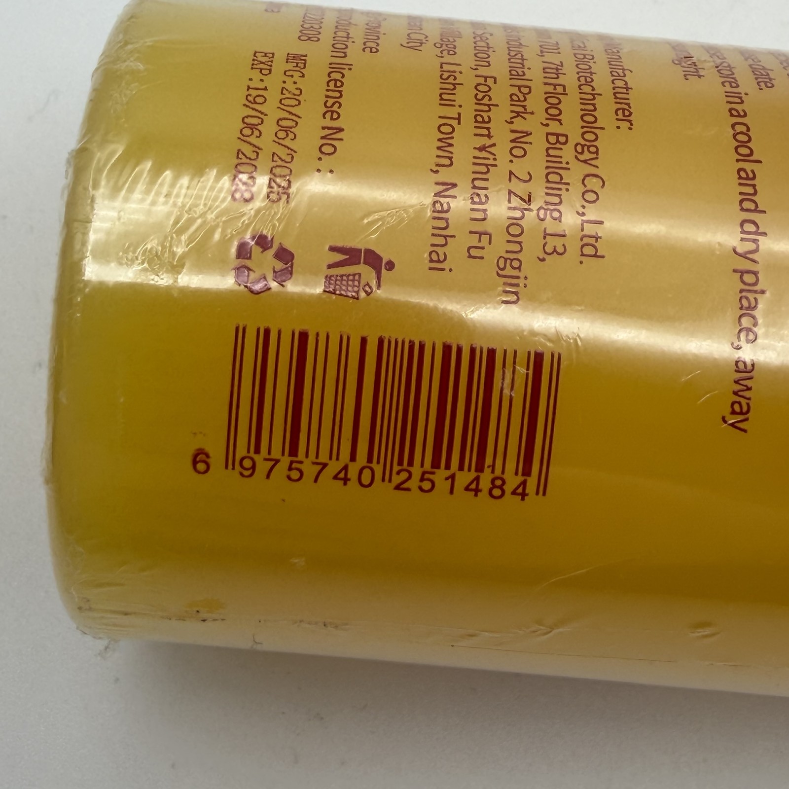 2-Pack Tgideas Sulfur Mite Removal Aroma Body Liquid Soap 250ml Deep Cleansing