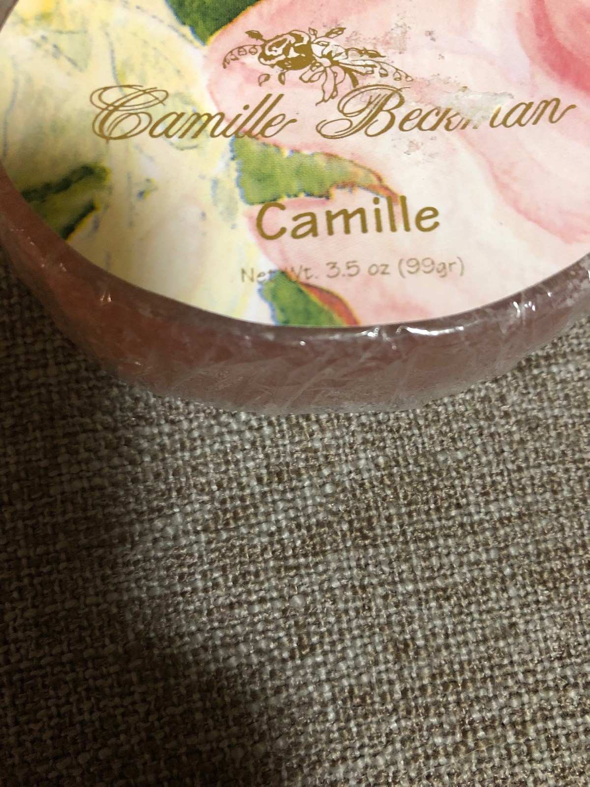 Camille Beckman Glycerine Bar Soap CAMILLE scent 3.5 oz New