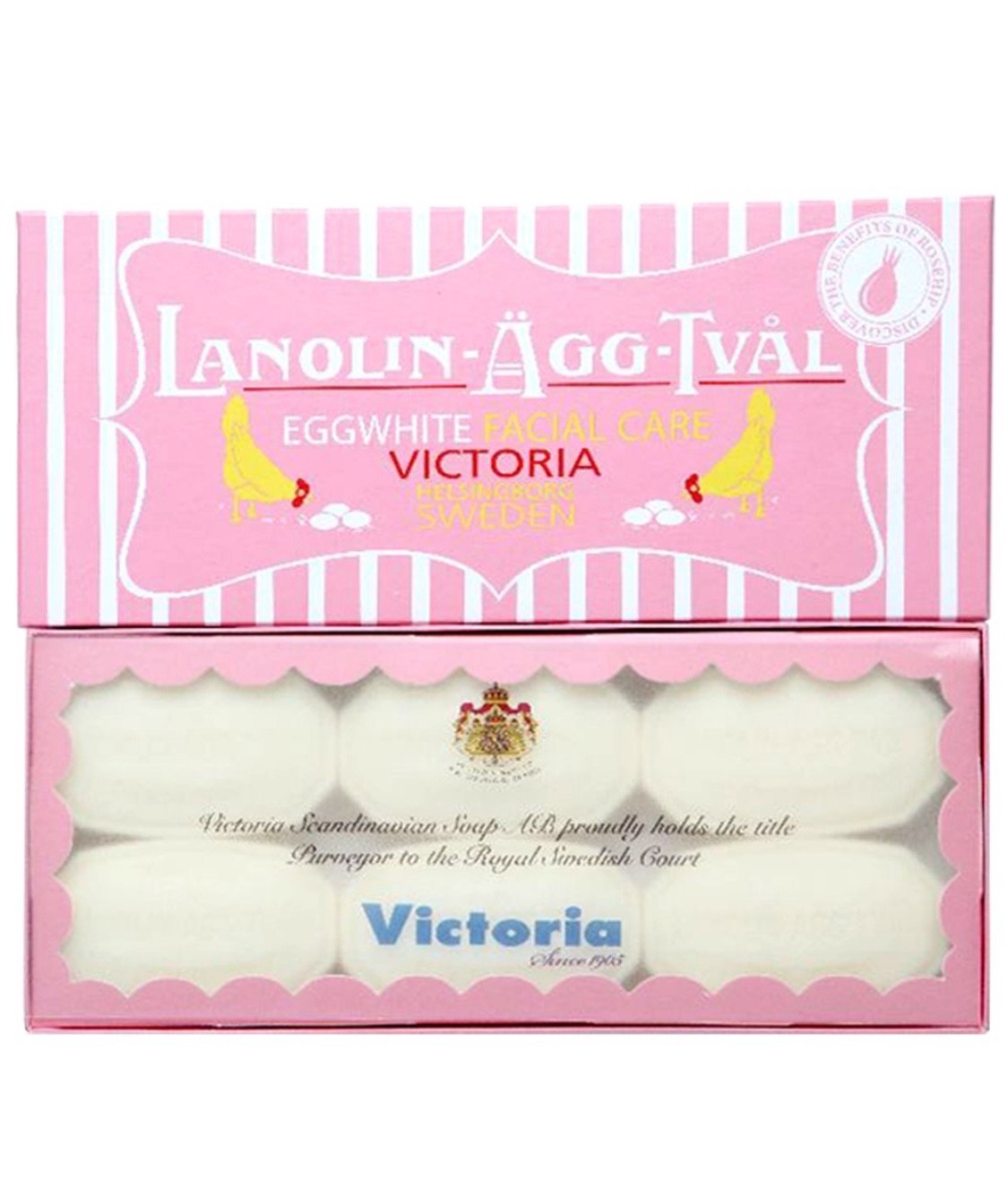 Victoria Sweden Egg Pack Bubble Deep Cleanser 50g x 6, Tone-up & Pore Care