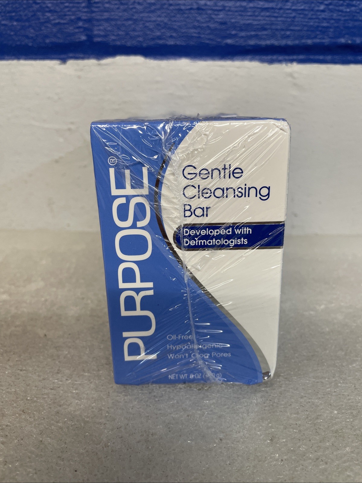 Purpose Gentle Cleansing Face Bar Oil-Free Hypoallergenic 6 Oz Lot Of 6 Bars New