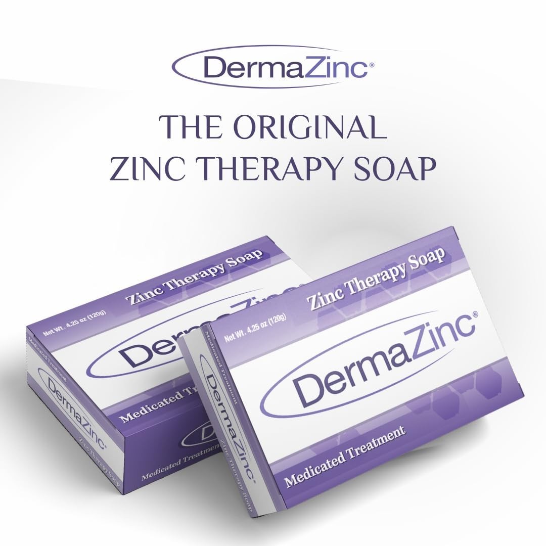 Therapy Soap – Zinc Infused Relief for Eczema, Dermatitis & Psoriasis 4.25oz