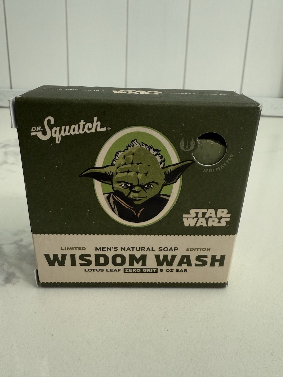 Dr. Squatch x Star Wars Limited Edition Soap Bar 5 Oz Wisdom Wash Yoda