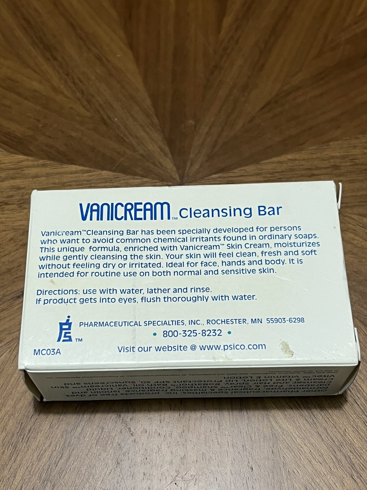 Vanicream Cleansing Bar for Sensitive Skin 3.90 oz | Dermatologist Tested | NEW