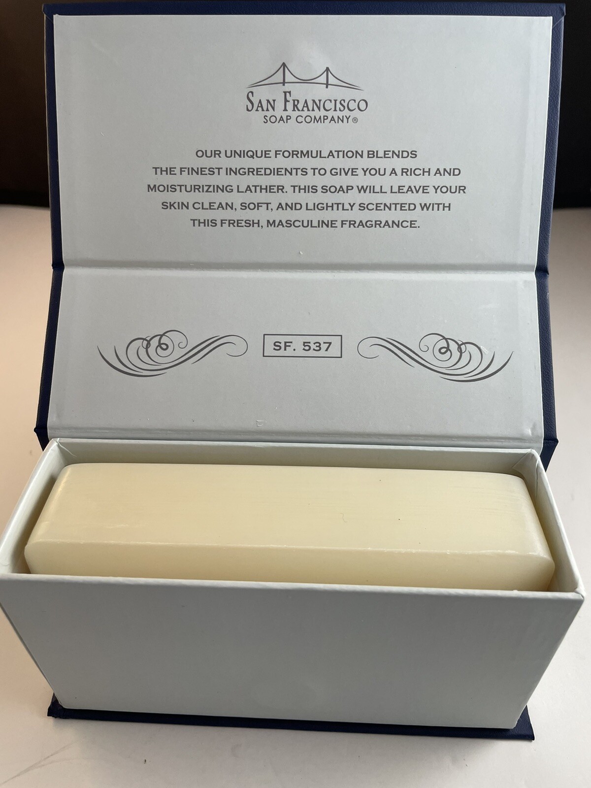 Man Bar-Coastal driftwood ￼fragrance 10oz.soap Bar-San Francisco Soap Company￼