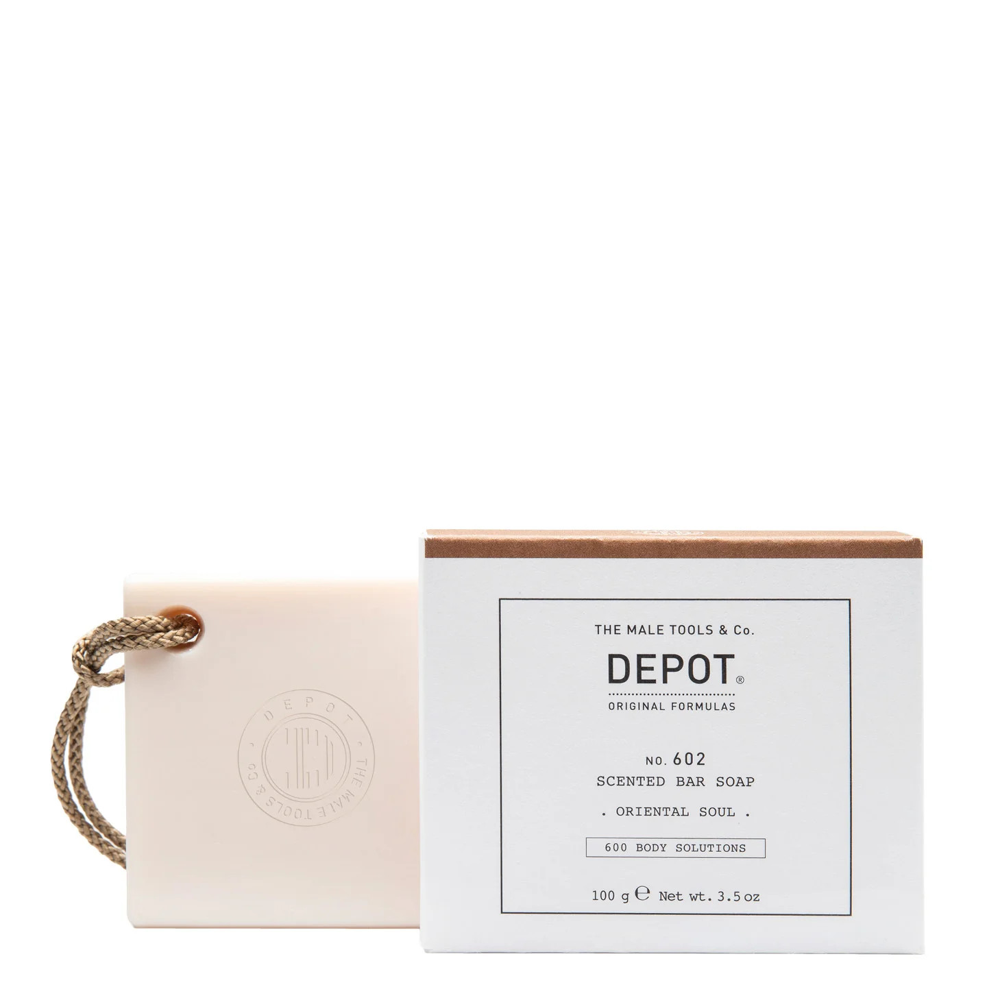 The Male Tools Depot Oriental Soul Bar Soap No.602 Scented Bar Soap 3.5 Oz Italy