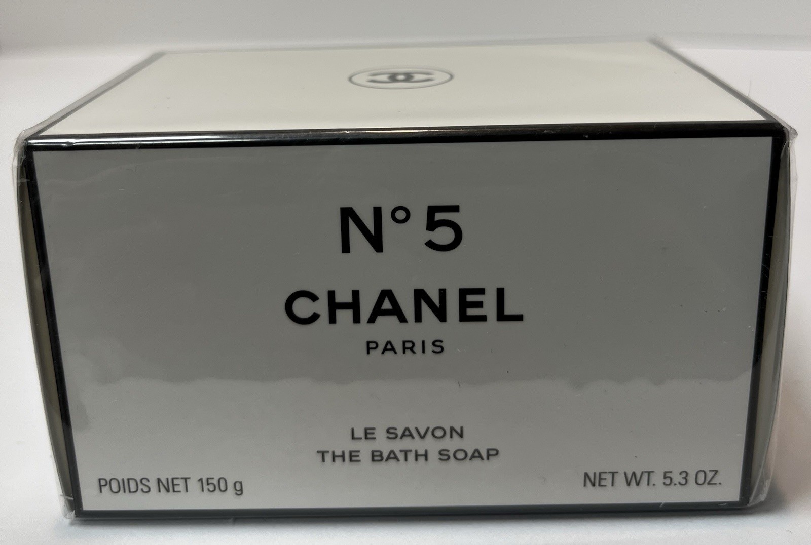 NO. 5 CHANEL PARIS FRANCE LE SAVON THE BATH SOAP BAR 5.3oz SEALED Box
