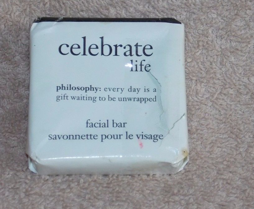 Philosophy CELEBRATE LIFE Facial Bath Bar Travel Size New Read Details