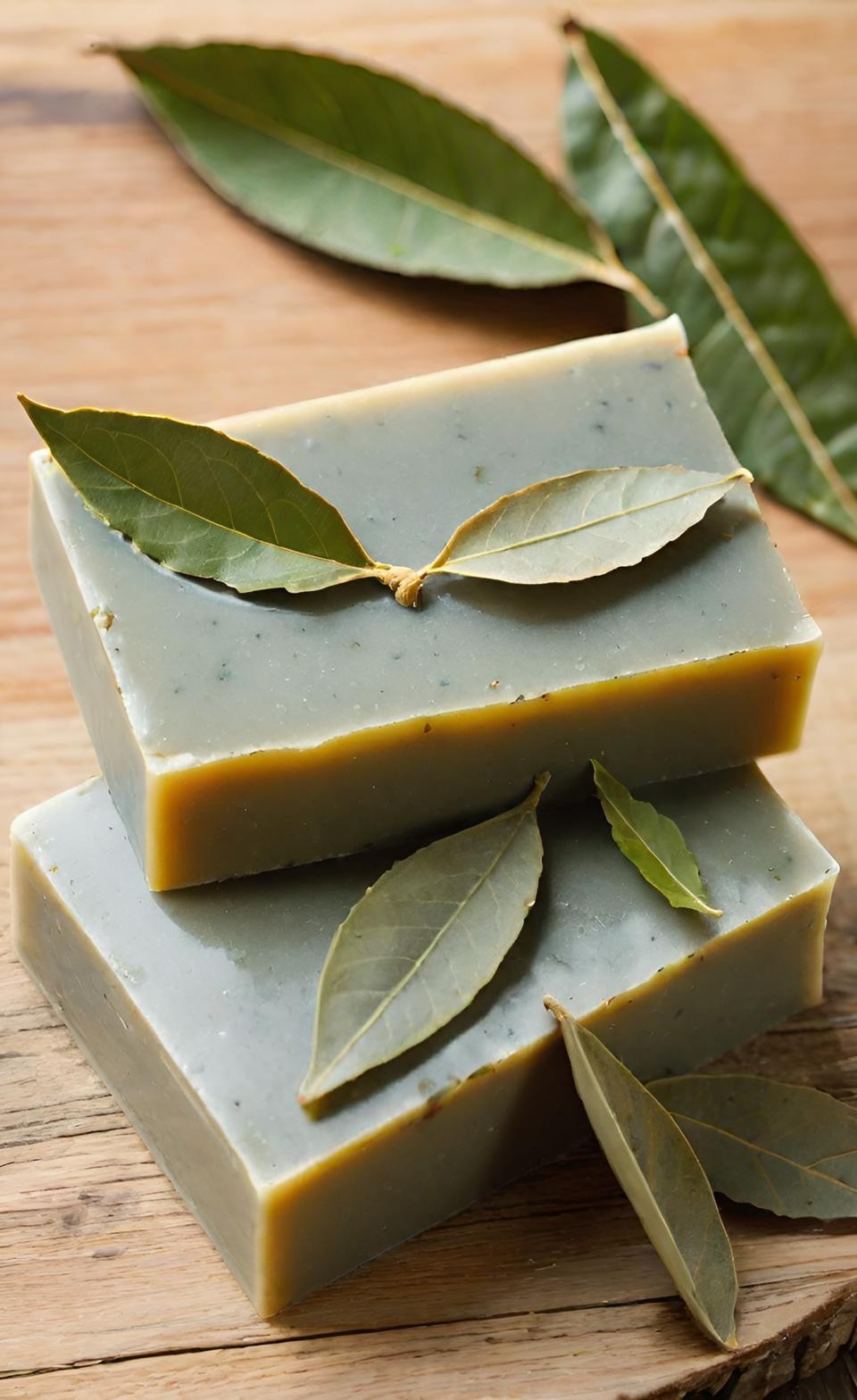 Bay Leaf Handmade Organic Soap Bar Natural Oil Wonderful Scent Premium Body