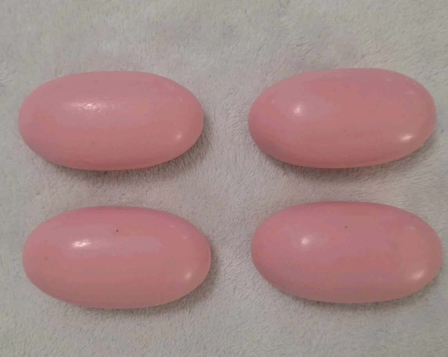 Vintage Neiman Marcus Rose Geranium Guest Soap Bar 3.25 oz Set Of 4