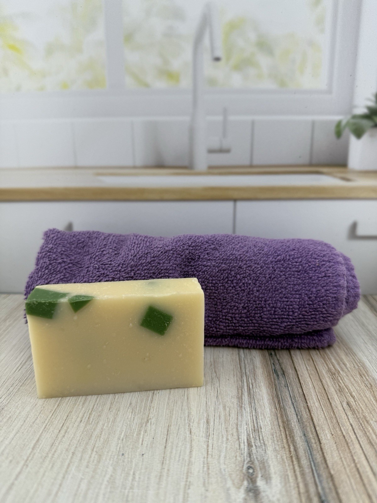 Handcrafted Lemon Avocado Lemon Artisan Soap 4.6 oz | Small Batch Made