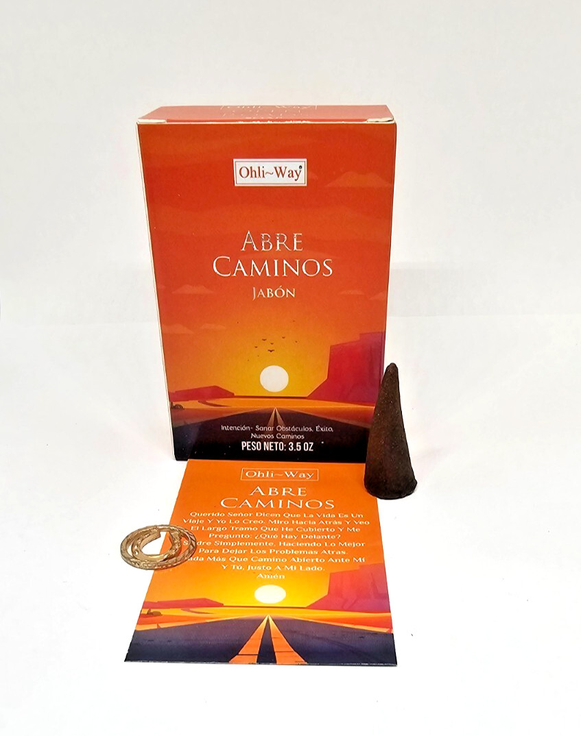 JABON ABRE CAMINOS / OPEN ROAD SOAP ABRE TUS CAMINOS EN TU VIDA AMOR ABUNDANCIA