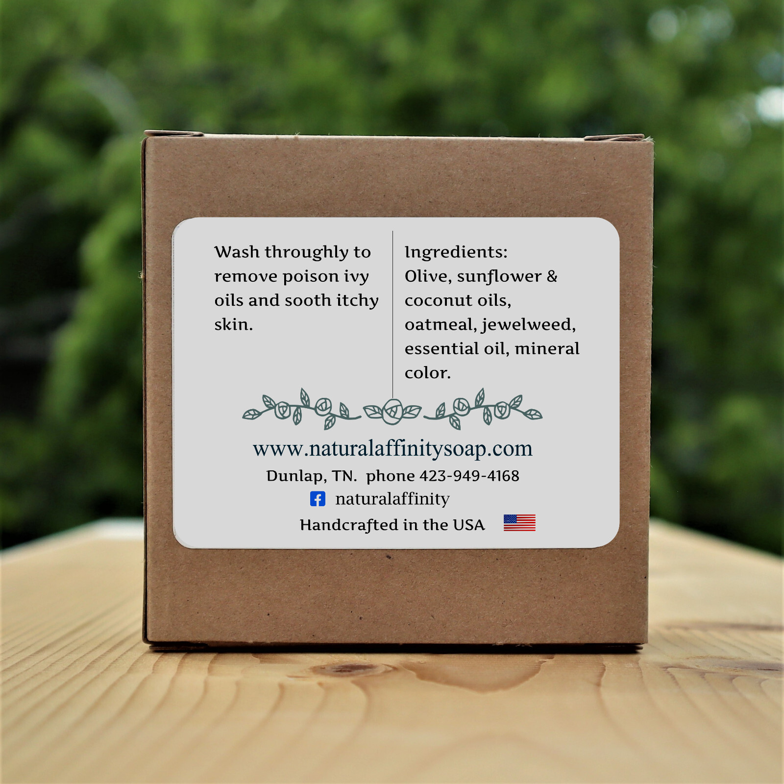 Jewelweed Poison Ivy Soap 