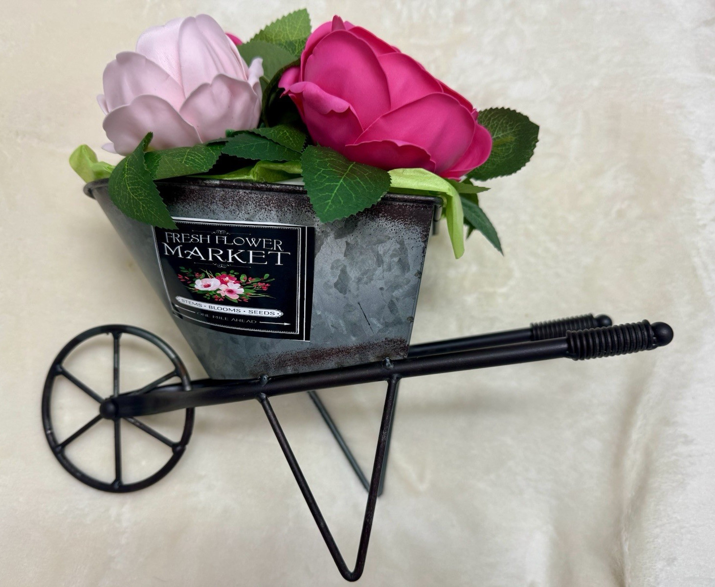 Soap flowers gift set