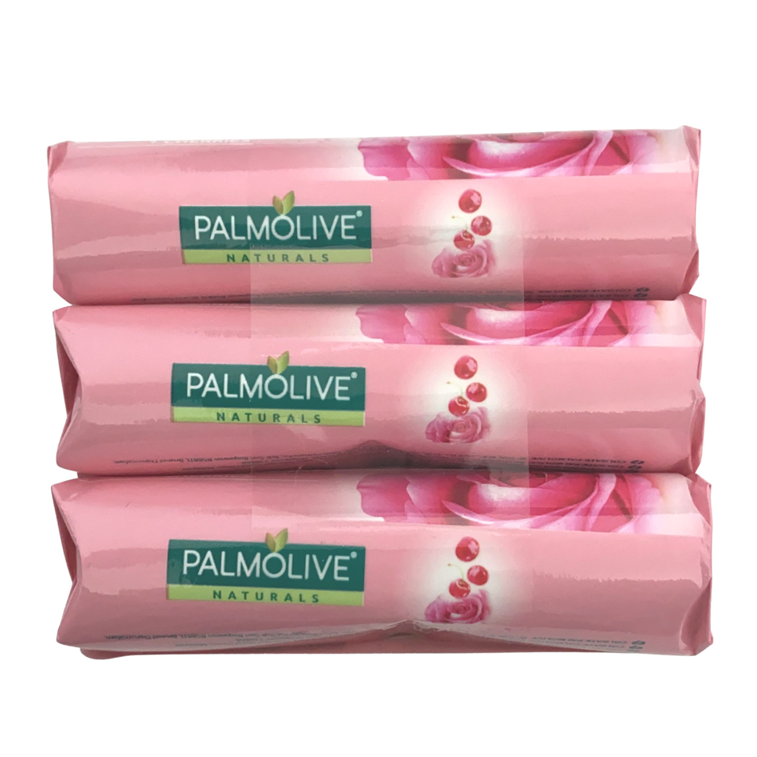 Palmolive Naturals Soft & Moisture Rose Petals + Cherries 9 Bar Soap 3-Pack of 3