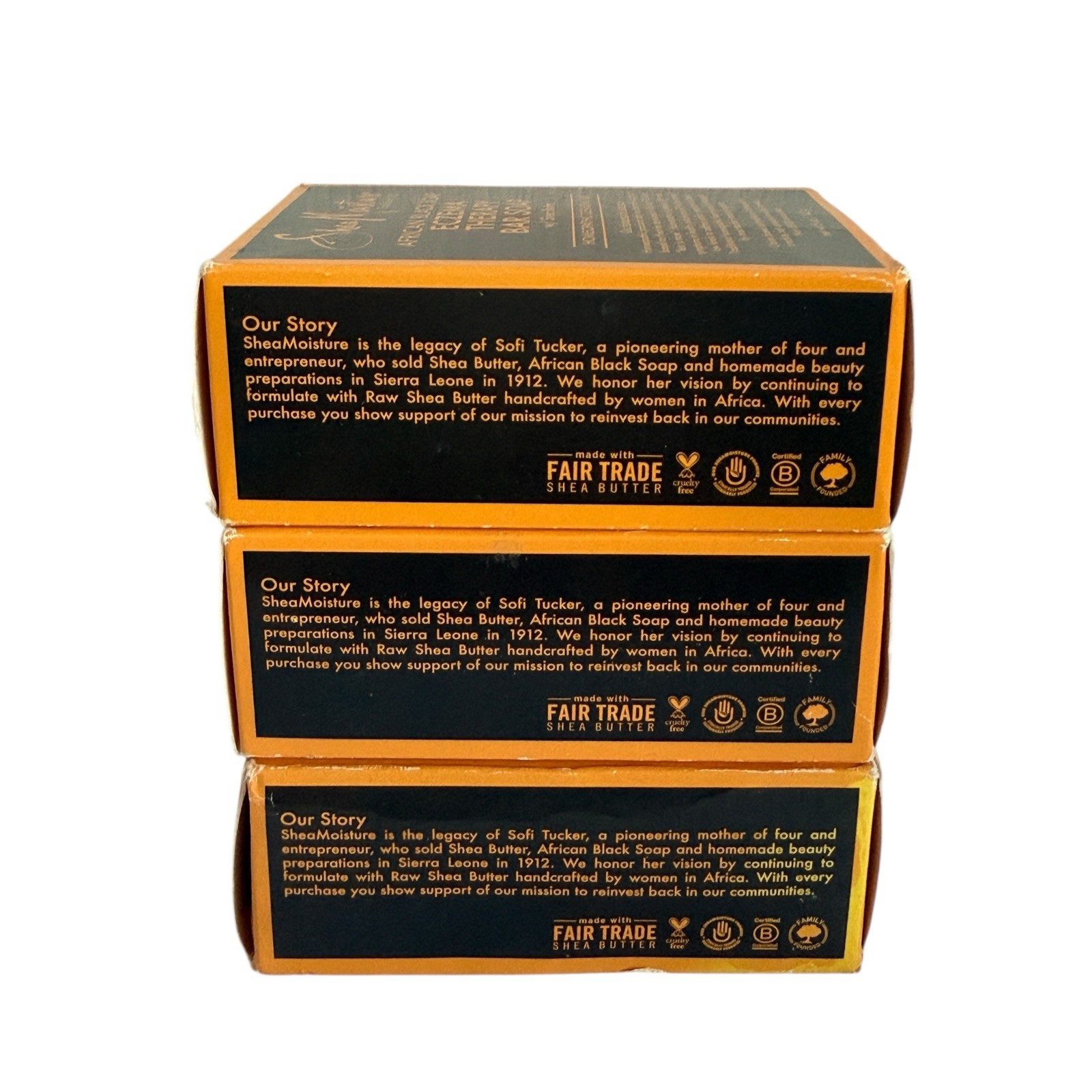 Shea Moisture Eczema Therapy Bar Soap Sensitive Skin 5 oz Three (3) Pack New