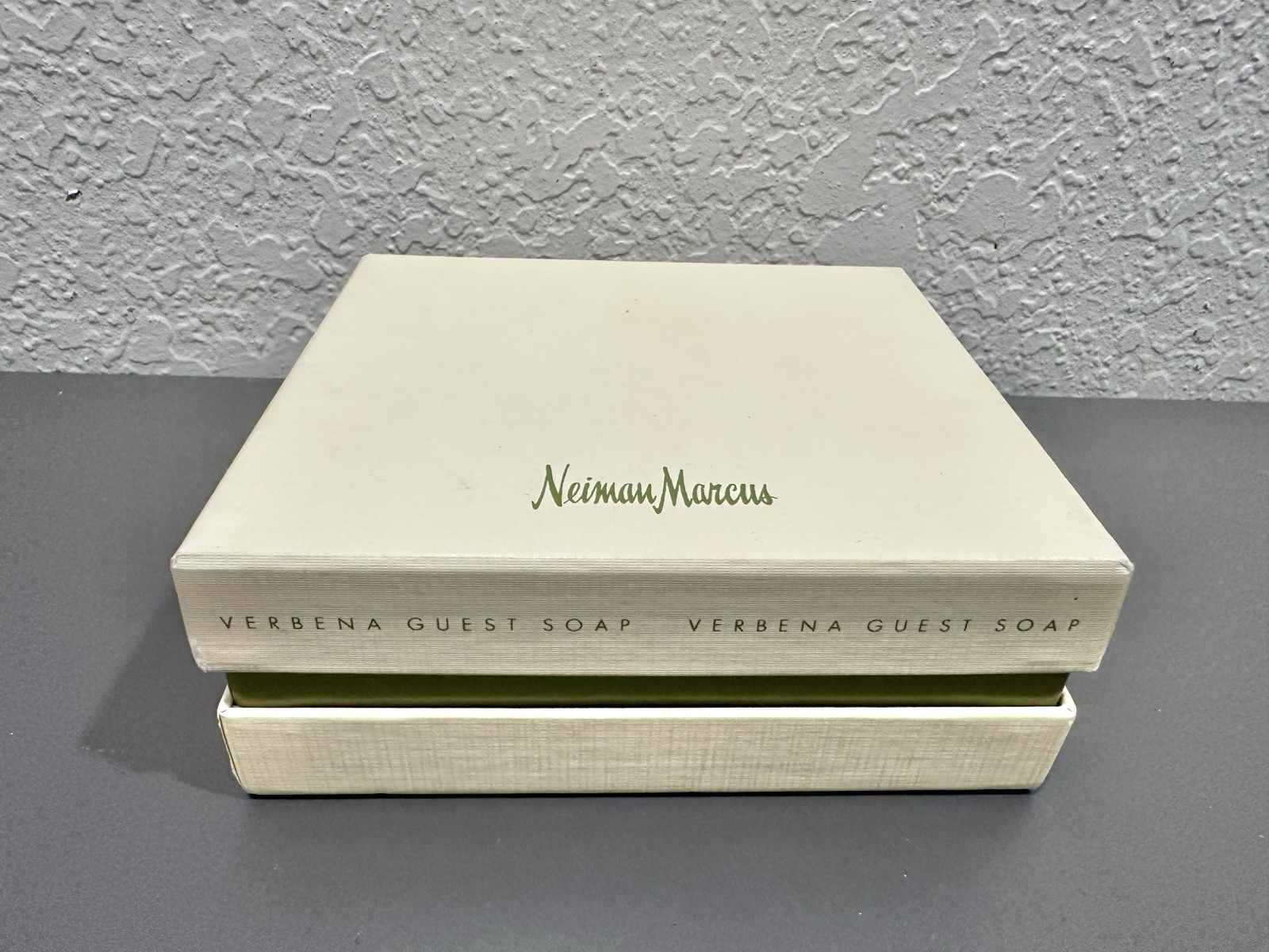 Vintage Neiman Marcus Verbena Guest Soap Box Set Of 6 Total 8.4 Oz/240 g READ