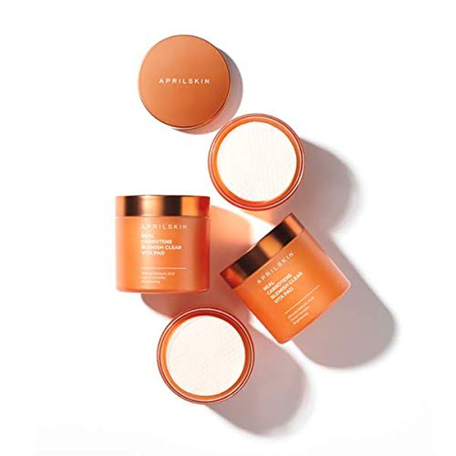 APRILSKIN Carrotene Clarifying Pads | Oily, sensitive, acne-prone skin | Vega…