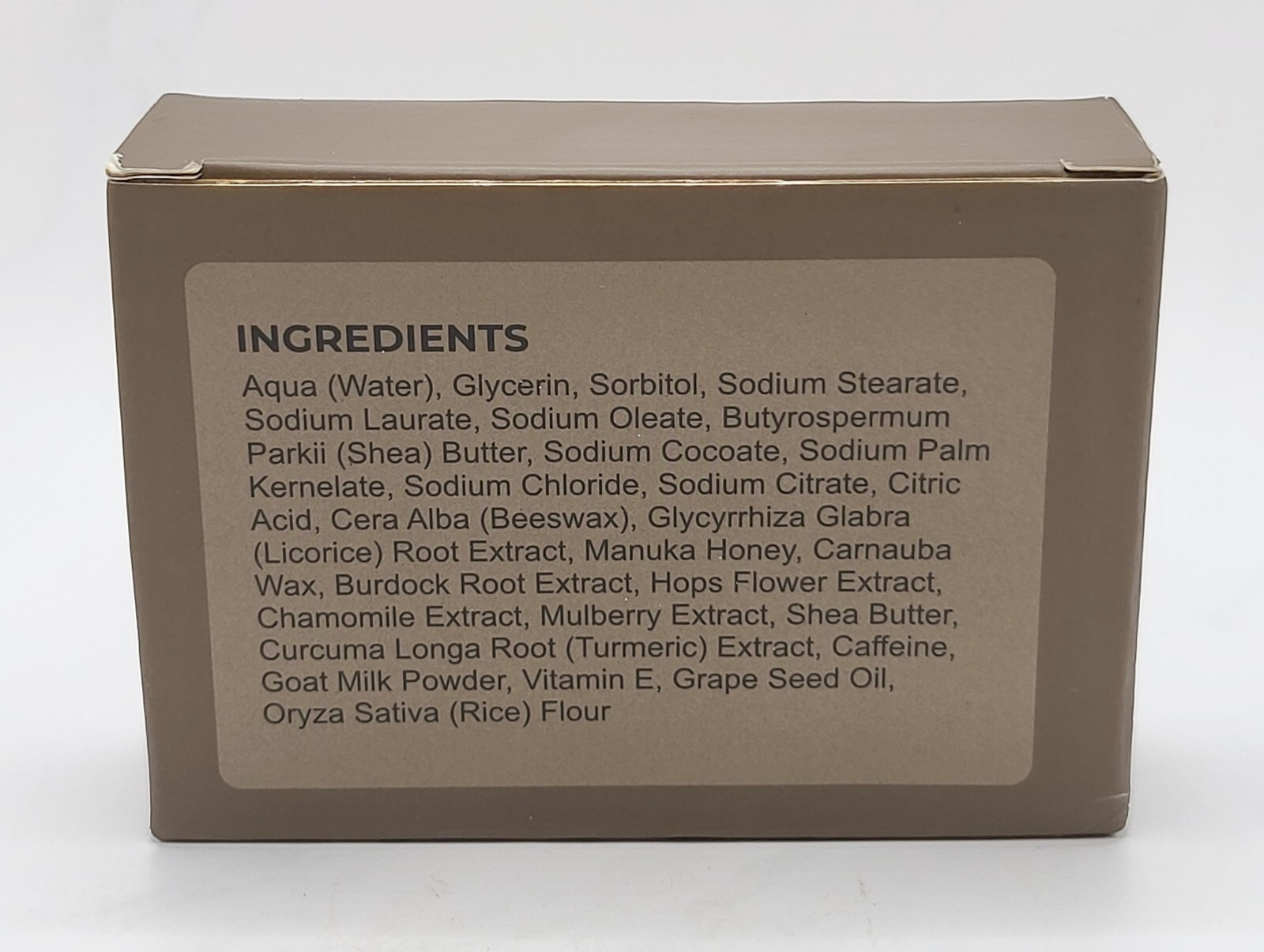 GLO MELANIN African Black Soap Bar – Infused w/ Natural Skin Moisturizers
