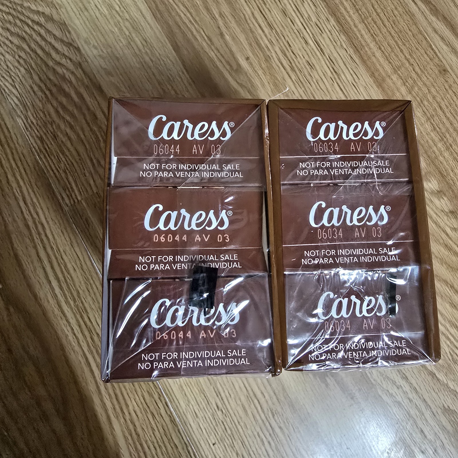 Caress Shea Butter Brown Sugar Bar Soap Exfoliating Beauty Bars 12 Bars Lot Of 2