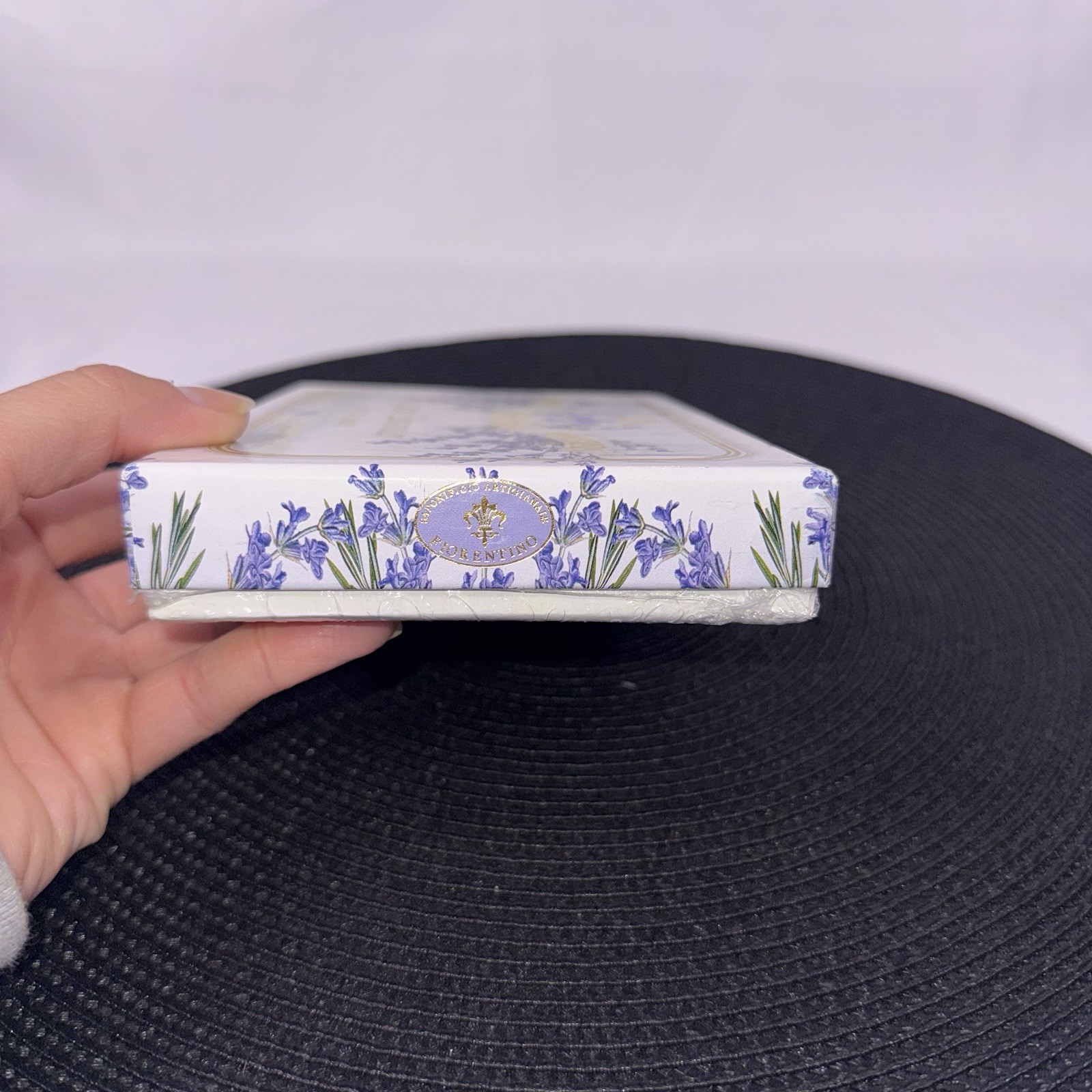 NEW 6 Handmade Italian Tuscan Lavender Soaps Saponificio Artigianale Fiorentino