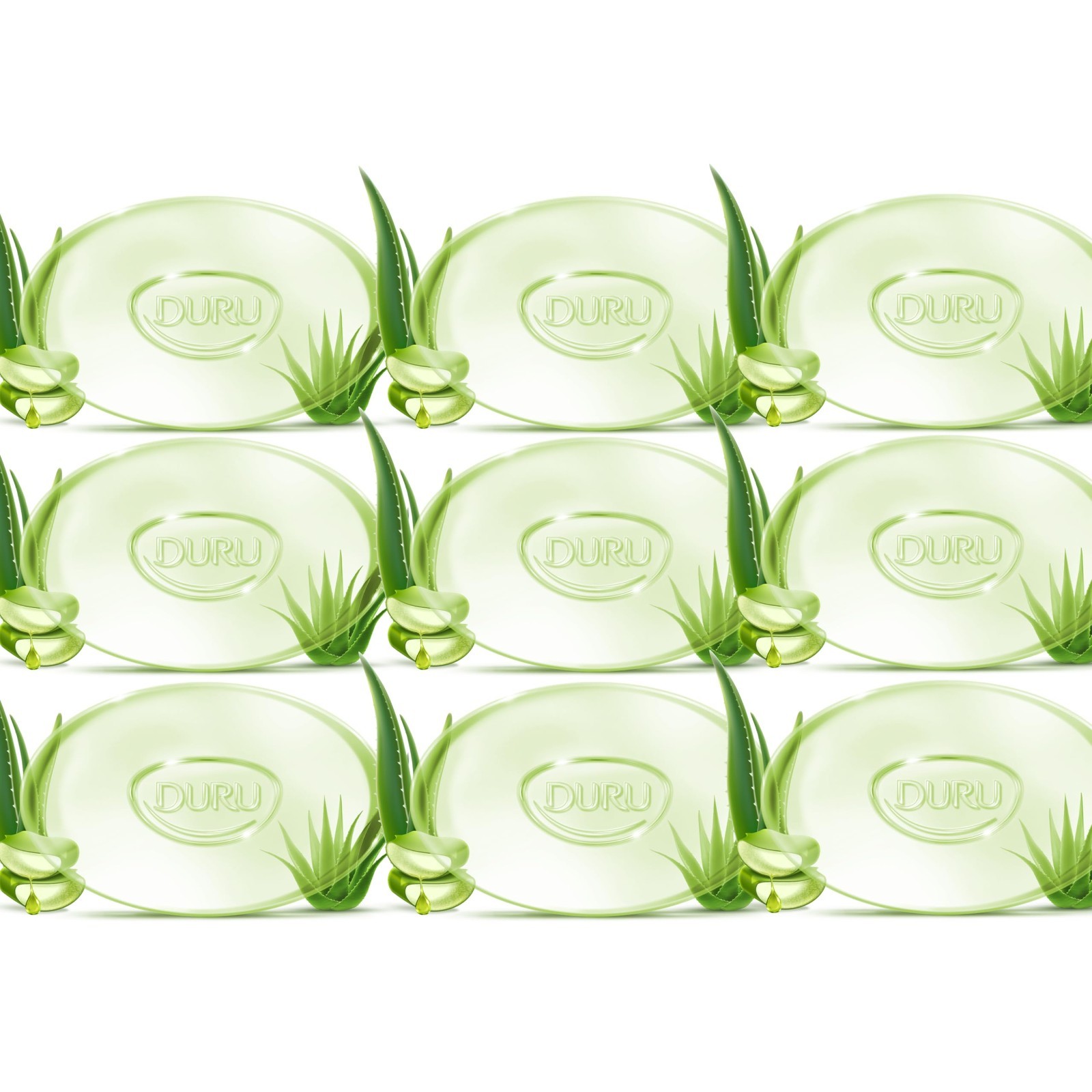 Vegan Aloe Vera Glycerin Soap Bars – Moisturizing Transparent Cleansing for Sens