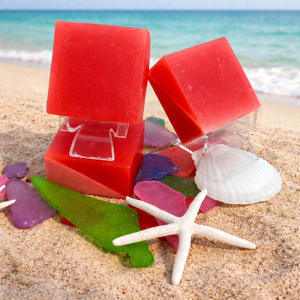 OCEANSIDE SOAP 2 GOAT’S MILK/GLYCERIN BARS- INCREDIBLE SCENTS/LUXURIOUS SOAPS!