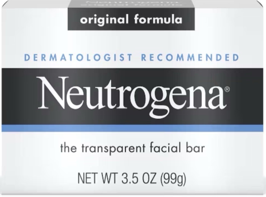 Neutrogena Facial Bar Original Formula 6 Bars, 3.5 oz Each