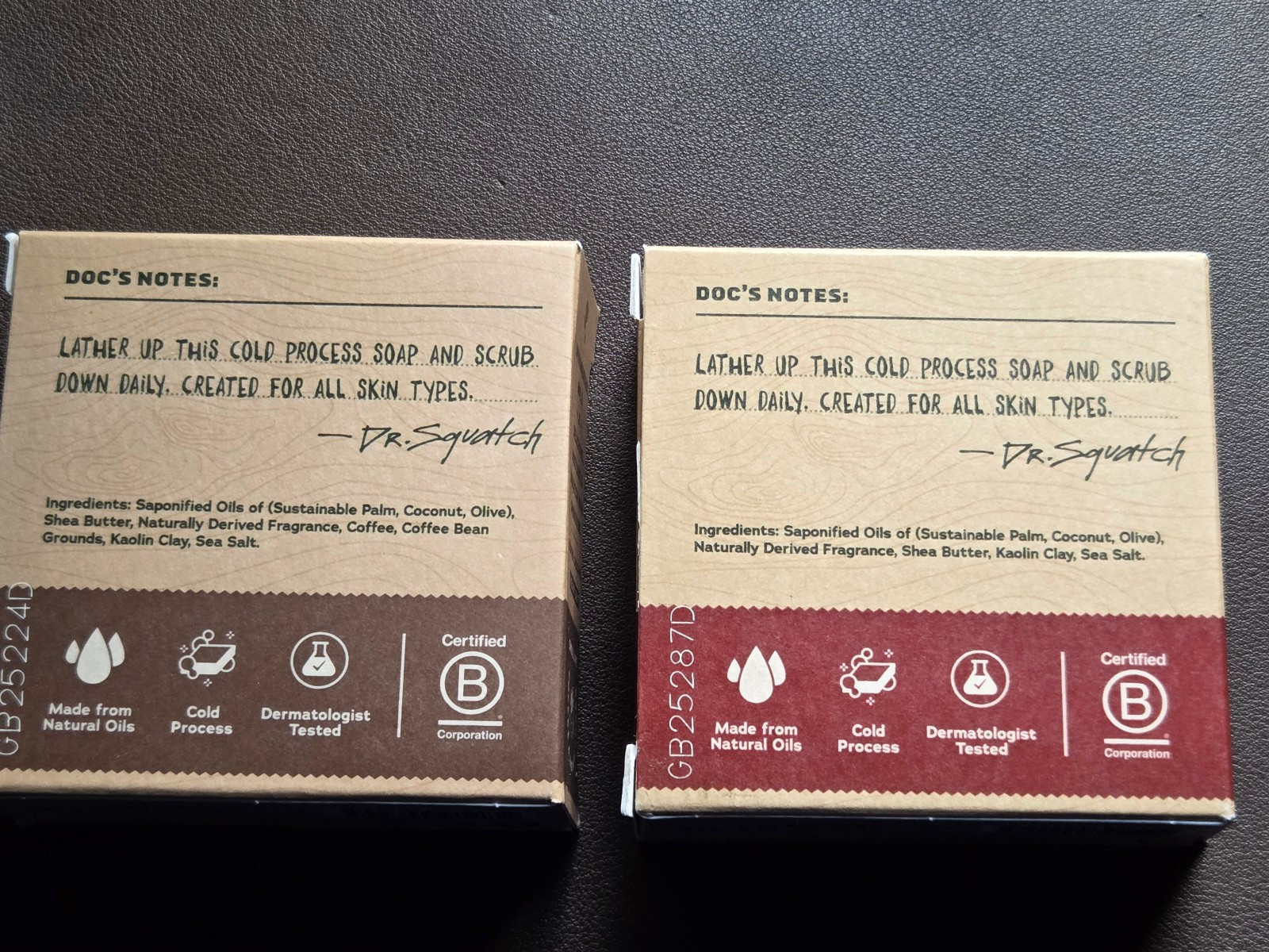 Dr. Squatch Soap Cold Brew Cleanse & Bay Rum