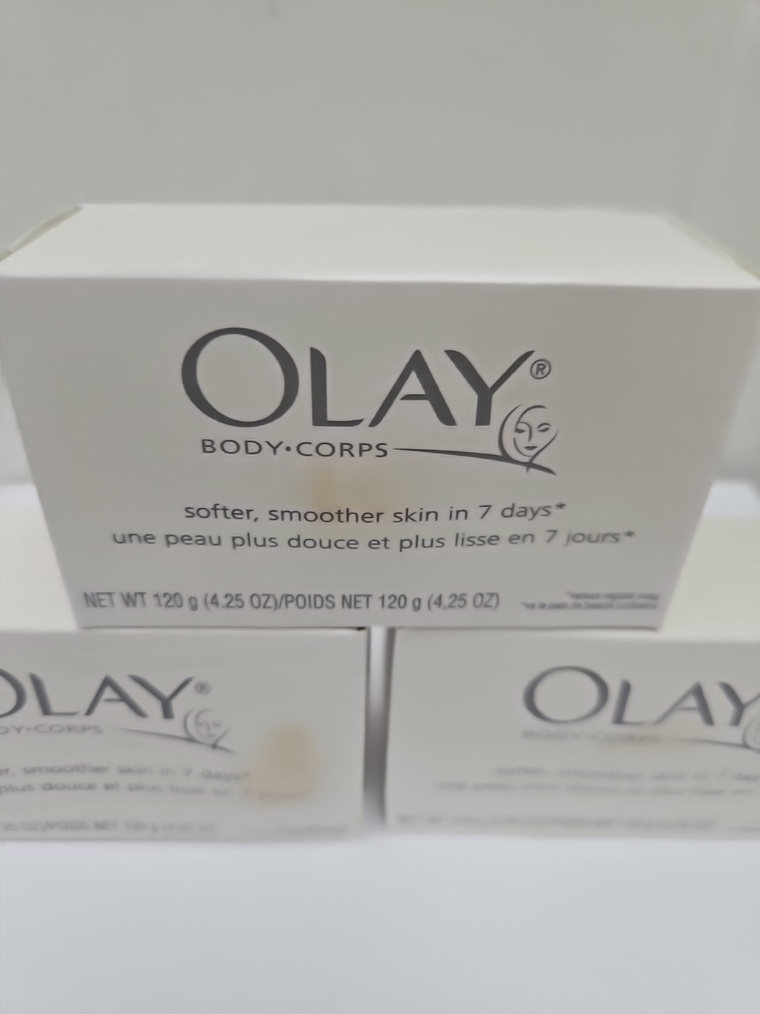OIL OF OLAY BODY: Facial & Bath Bar: Sealed Lot of 3 (B7)