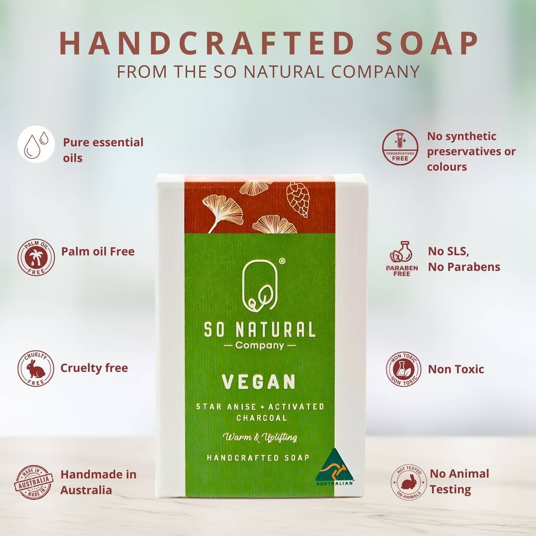 So Natural Handcrafted Soap Bars, Vegan & Goat’s Milk, Natural & Australian Made