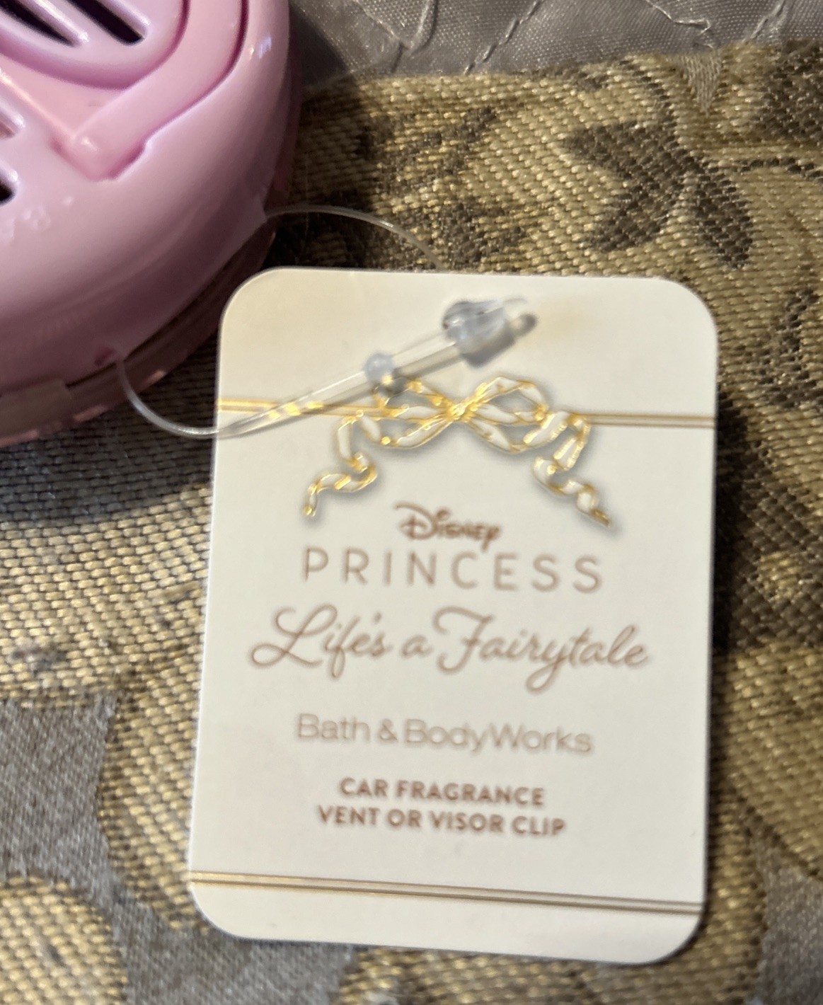 Bath & Body Works Disney Princess Castle Car Fragrance Holder Castle 2026, NEW