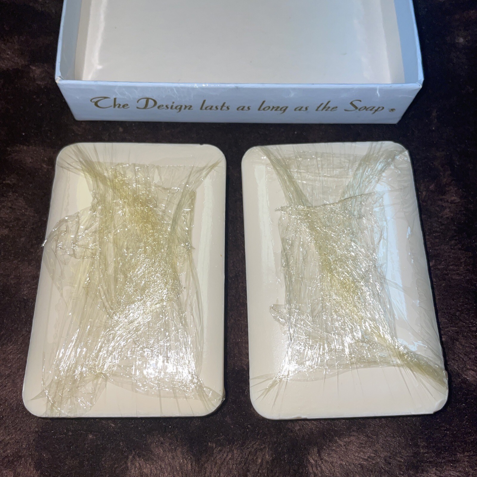 Vintage Katherine Gray, Inc. New French-milled Boxed Soap Duo See Photos