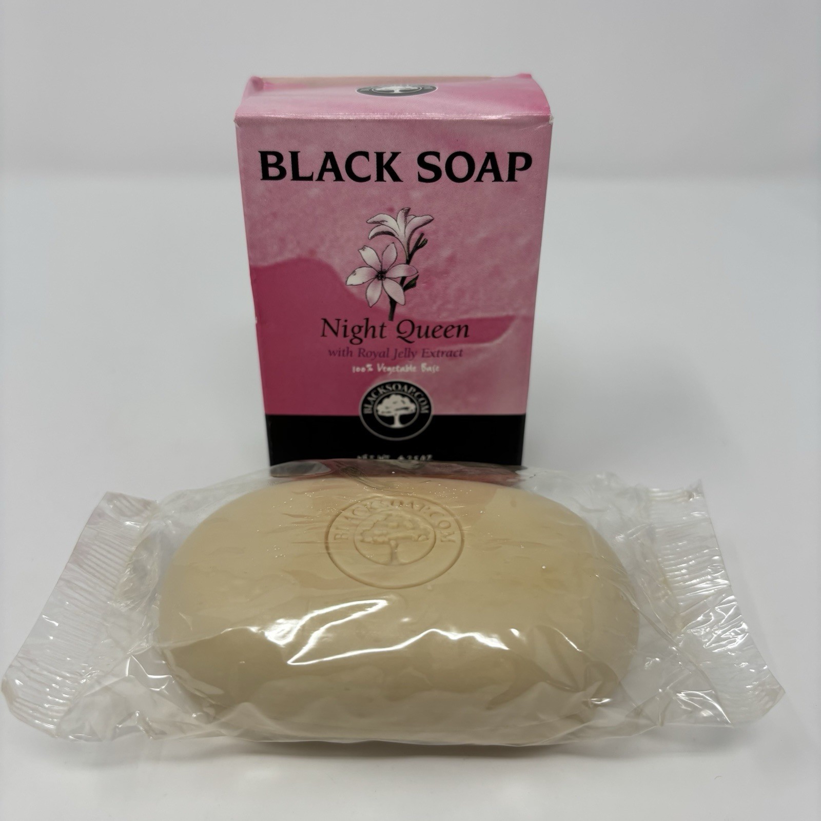 NEW ~ SUNAROMA Night Queen Royal Jelly Extract Black Soap Beauty Bar 4.25 oz
