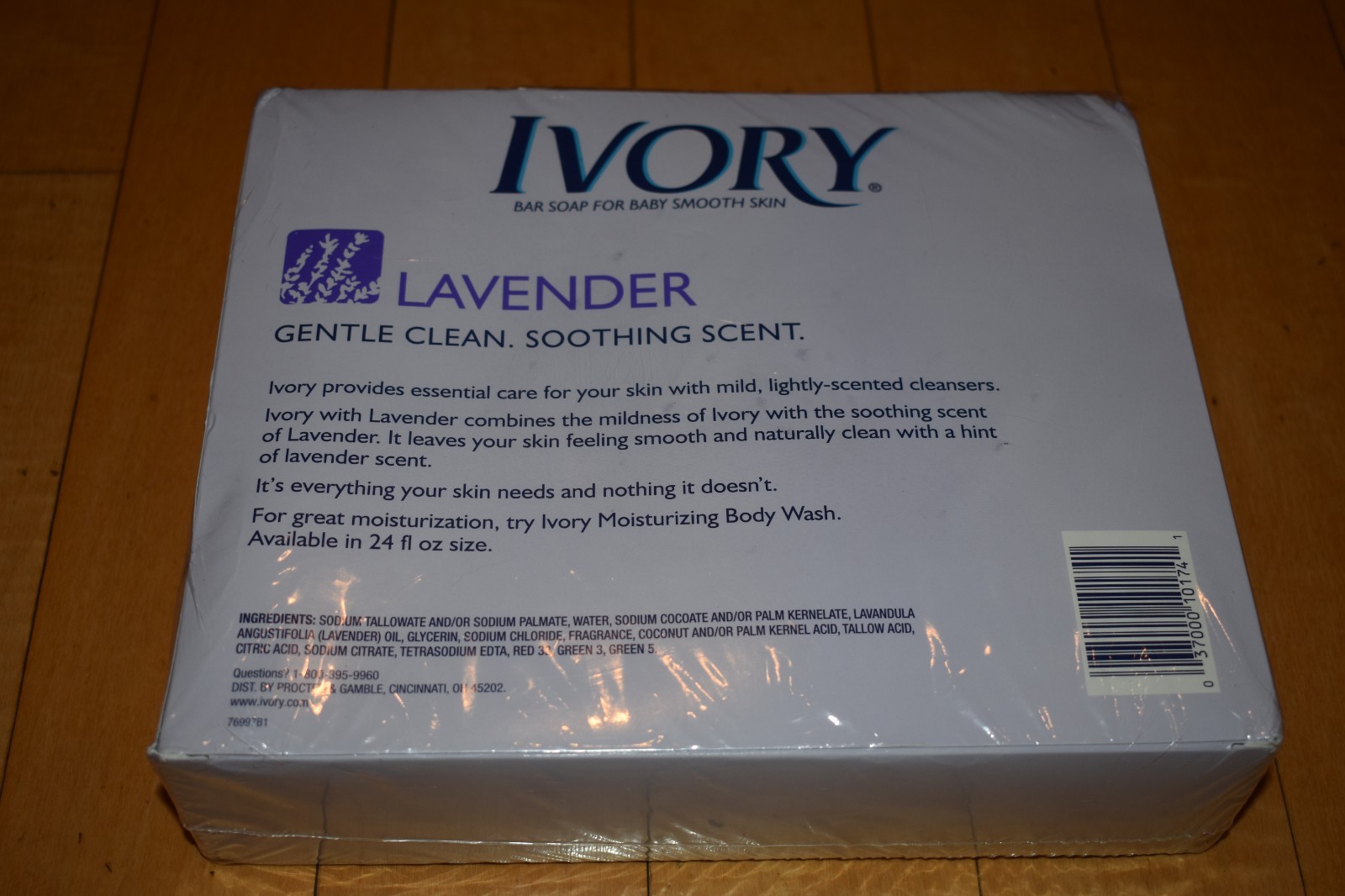 Ivory Bar Soap Lavender Scent 12 + 4 Pack Discontinued NOS Sealed 4.5 oz bar ea