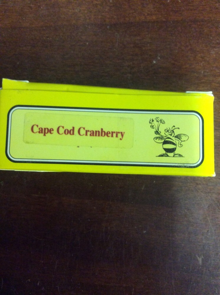 Cape Cod Cranberry Scent Handcrafted Honey Bar Soap 5 oz / 142 g
