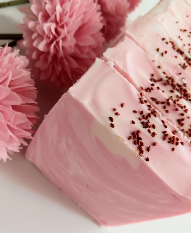 Citrus Garden Cold Process Soap | Geranium Grapefruit Spearmint Handmade Soap