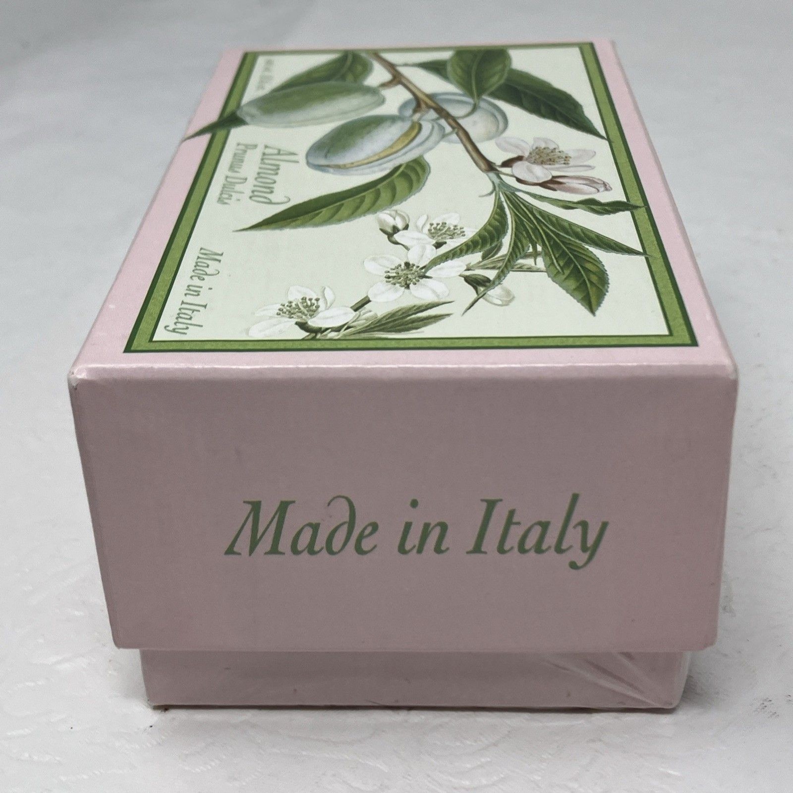 Saponificio Artigianale Fiorentino Italy Boxed Soap 10.6 oz Almond NEW