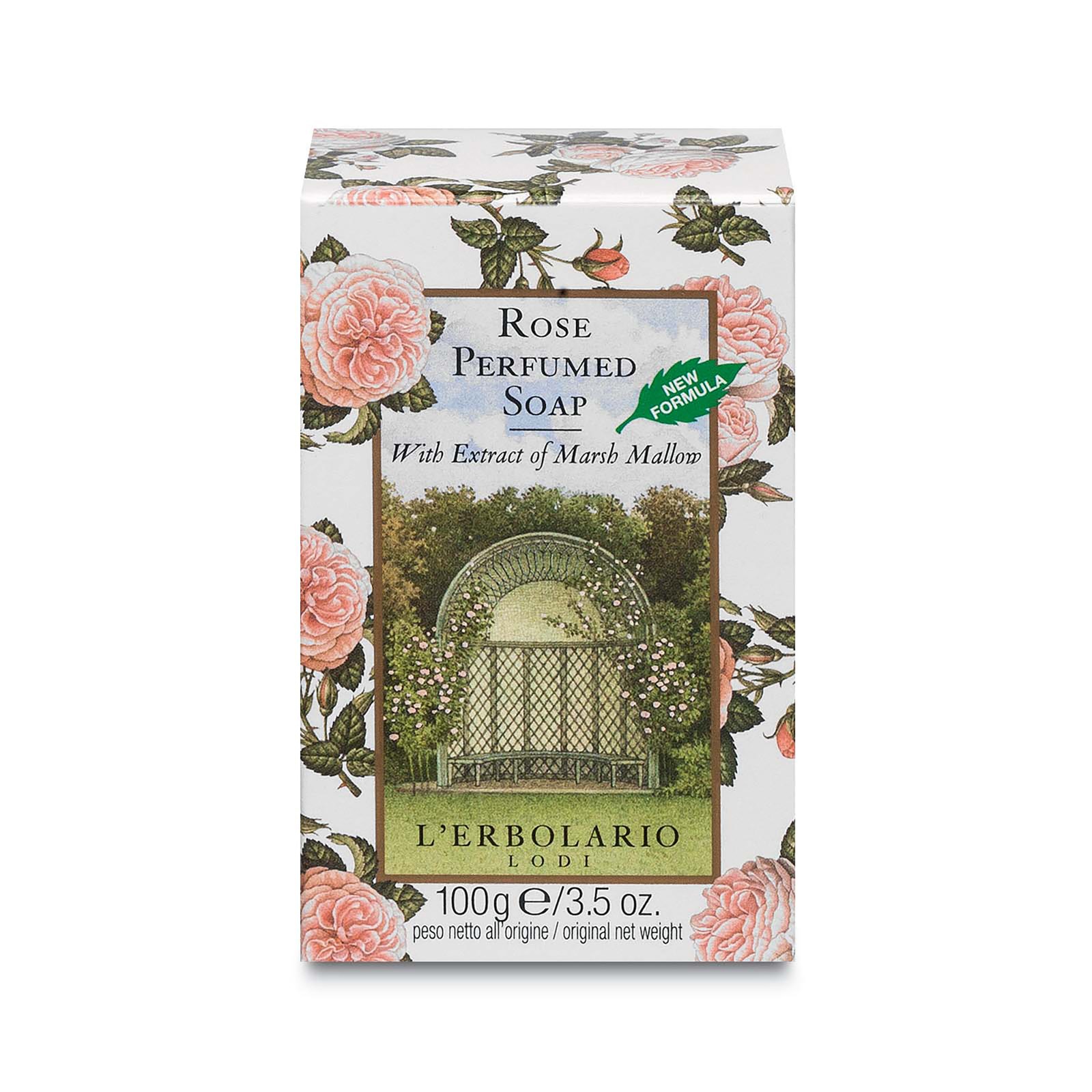2 Pack Perfumed Soap – Rose by LErbolario for Unisex – 3.5 oz Soap