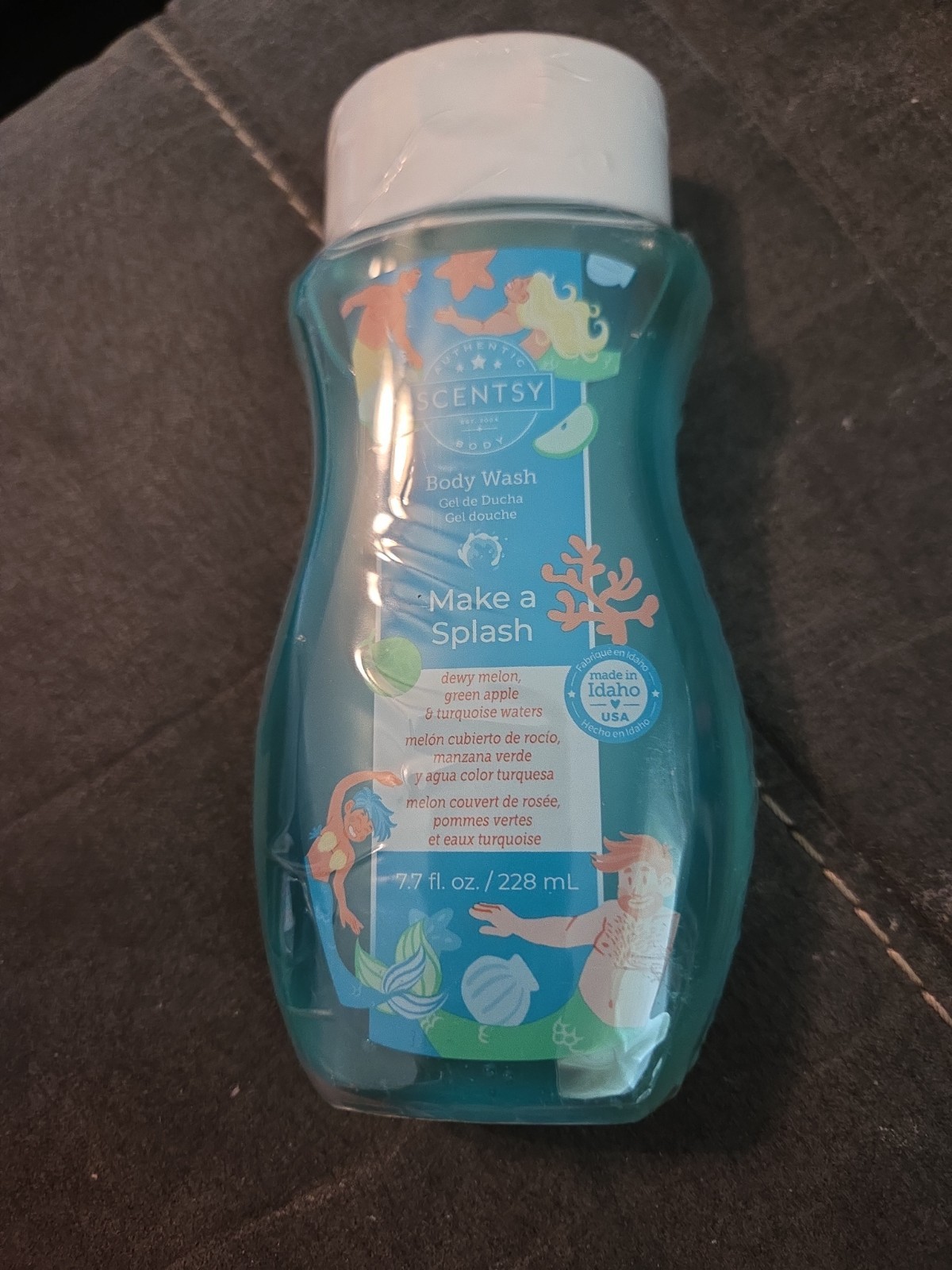 Scentsy Make a Splash Body Soap – Melon Green Apple – New Sealed Discontinued