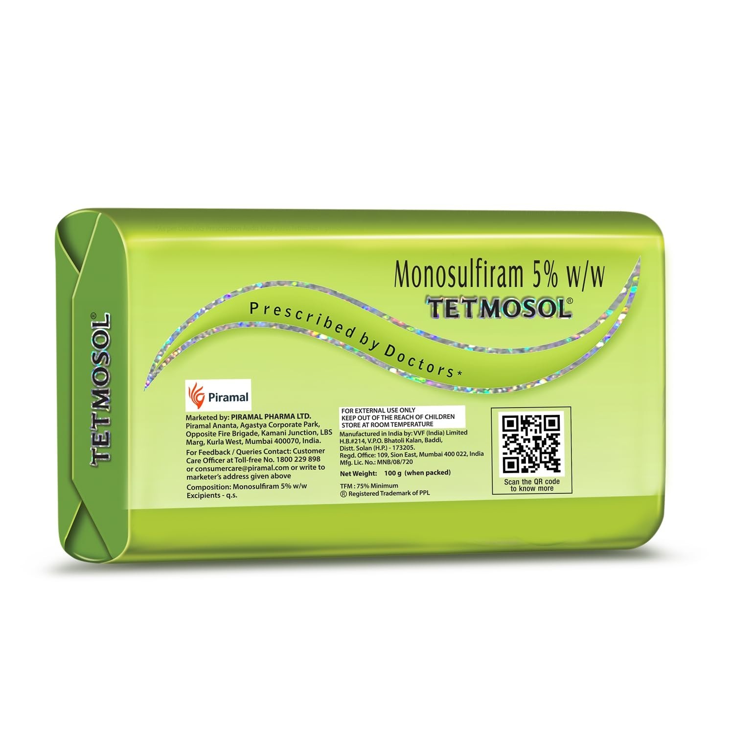 Tetmosol Medicated Soap 100g x8 Lime Fragrance Bath Soap